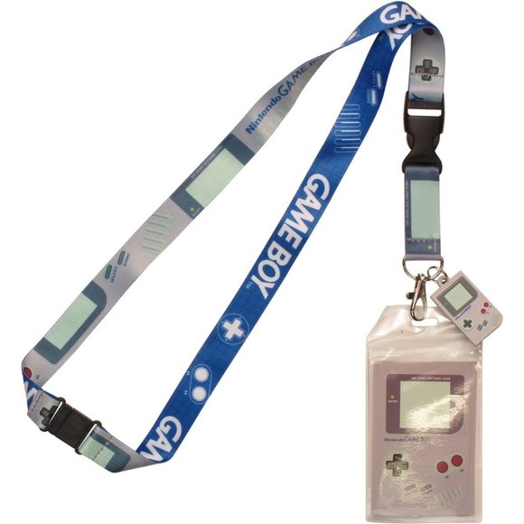 Nintendo Entertainment System Official Lanyard, Gameboy - Picture 1 of 2